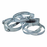 10 Piece Zinc Coated Steel 65-89mm Worm Drive Hose Clamp - Twin Eagle Imports