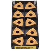 10pc Sandvik WNMG 08 04 04-QM 235 – Turning Insert (Medium, QM Chipbreaker) - Twin Eagle Imports