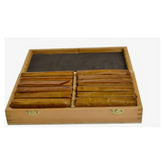 12 pairs Parallel Steel Gauge Block Set Ground Steel 24 plates 120mm Long - Twin Eagle Imports