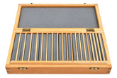 20 Pairs Parallel Steel Gauge Block Set 40 Piece 100mm Length - Twin Eagle Imports
