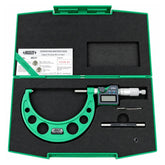 Insize IP65 Digital Outside Micrometer 100-125mm / 4-5" Range Series 3108-125A