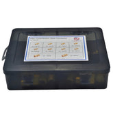 40pc Brass Compression Male Connector Grab Kit Assortment