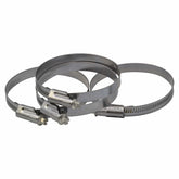 4 Piece Norma 304 Stainless Steel 70-90mm Worm Drive Hose Clamp - Twin Eagle Imports