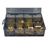 28pc Brass Compression Male Female Connector and 24pc Brass Compression 90° Male Female Elbow