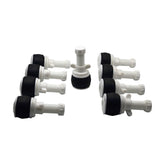 9x Nylon Mechanical Pipe Test Plug Bung with 13mm Bypass 49mm to 54mm