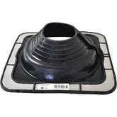 Aquaseal Roof Pipe Seal Aquaseal FlashRite #5 Metal Roof Pipe Flashing Black 125-200mm
