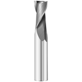 Best Carbide Regular Length Uncoated 2-Flute End Mill 3/8", Square End - Twin Eagle Imports