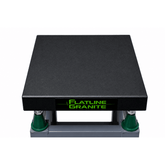 Flatline Granite Surface Plate 400 x 400 x 60mm with Stand & Levelling Table - Twin Eagle Imports