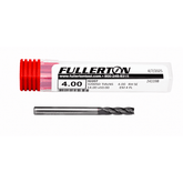 Fullerton 92207 4mm 4 Flute TiAlN Coated Carbide Square End Mill - Twin Eagle Imports