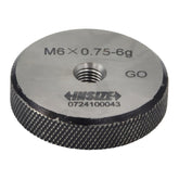 INSIZE Manufacturing Insize GO Thread Ring Gauge M6X0.75 Series 4129-6L