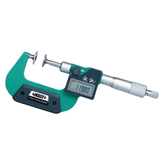 INSIZE MEASURING EQUIPMENT Insize Digital Non-Rotating Spindle Disk Micrometer 25–50 mm / 1–2" Series 3594-50A