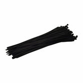 Raptor Cable Tie RAPTOR Black 450mm x 7.6mm Heavy Duty Cable Ties, 100 Pack