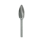 Somta Series 08C – 10mm Double Cut Carbide Burr (Flame Shape) - Twin Eagle Imports