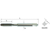 Somta Series 515 - HSSE-V Gun Nose Tap Metric M8 x 1.0 (Fine, Standard) - Twin Eagle Imports