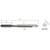 Somta Series 546 - HSS Spiral Flute Tap UNC 7/16" (Standard) - Twin Eagle Imports