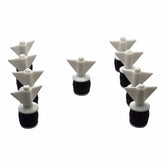 Twin Eagle Imports Expanding Plumbing Plug 9x Nylon Mechanical Pipe Test Plug Bung No Bypass 21mm to 34mm