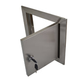 Twin Eagles Access Panel 8″ (210mm) Stainless Steel Access Panel with Key Lock