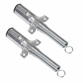 x2 Heavy-Duty 7-Pin Trailer-Side Wiring Harness Connector – 200mm Length - Twin Eagle Imports