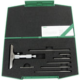 INSIZE Depth Micrometer Insize Metric Depth Micrometer 0-150mm Range Series 3240 - 150