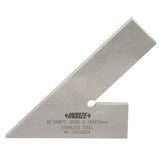 INSIZE Measuring Equipment Insize 45° Square Range Series 100x70mm Series 4745-1100
