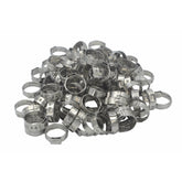 Twin Eagle Imports Grab Kits 100 Piece 304 Stainless Steel 16-19.2mm Ear Hose Clamp