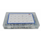 Twin Eagle Imports Grab Kits 202pc High Tensile Metric Flange Head Bolt and Nut Grab Kit