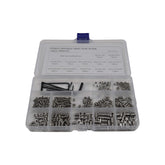 Twin Eagle Imports Grab Kits 410pc Imperial Stainless Steel Grub Screw Grab Kit Assortment
