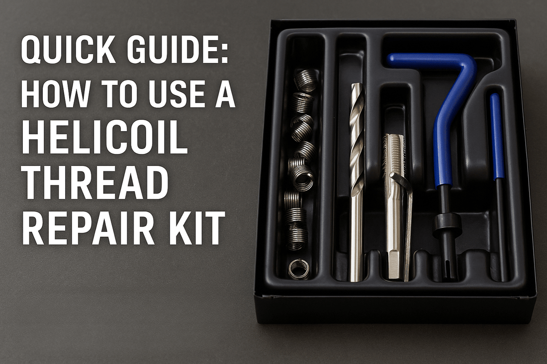How to Effectively Use a Helicoil Thread Repair Kit - Twin Eagle Imports 
