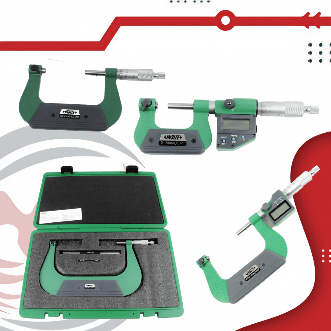 Micrometers Explained: Outside, Inside, Depth, and Speciality Types