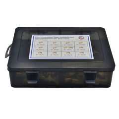 28pc Brass Compression Male Female Connector and 24pc Brass Compression 90° Male Female Elbow