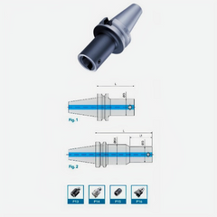 Acrow BT40-AK6-065 – AK Modular Boring Shank (Ø64 mm, 65 mm Length)