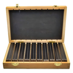 10 pairs Parallel Steel Gauge Block Set Ground Steel 20 plates 150mm Long - Twin Eagle Imports