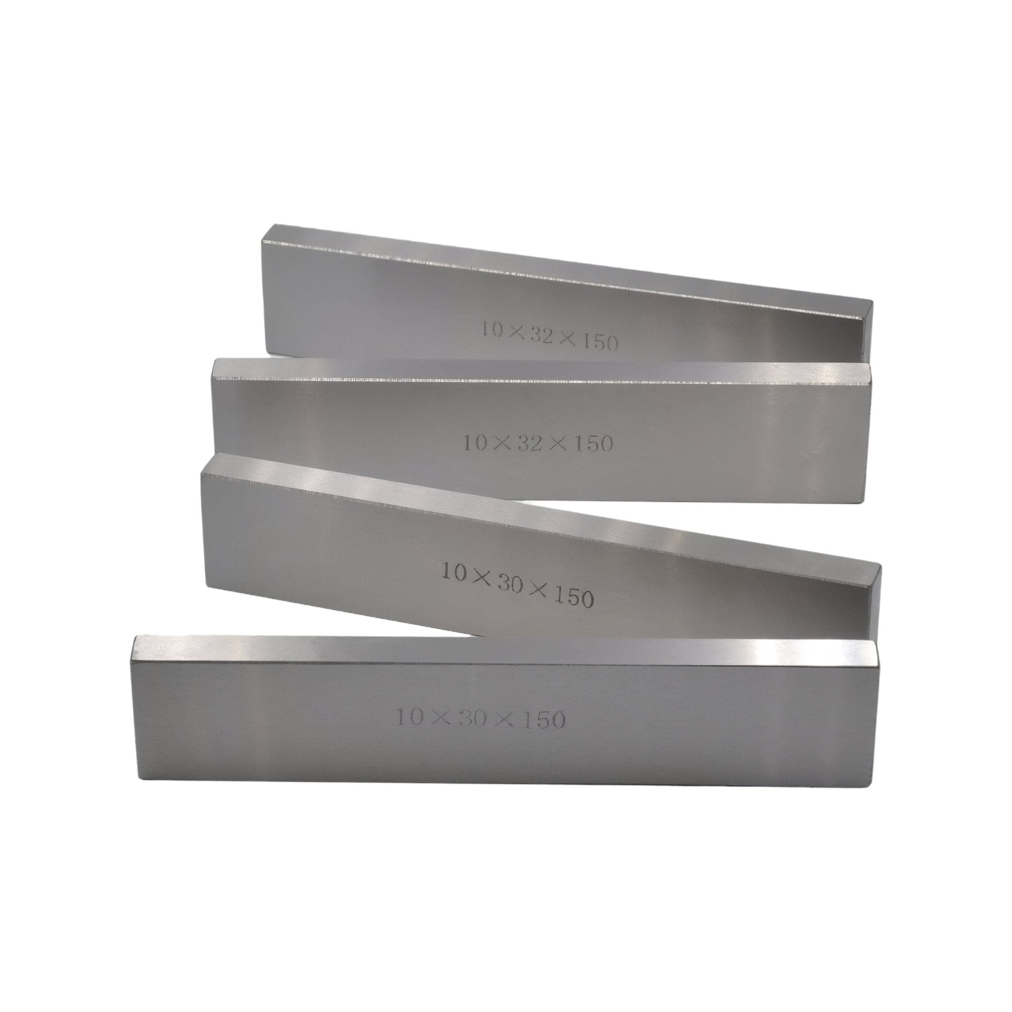10 pairs Parallel Steel Gauge Block Set Ground Steel 20 plates 150mm Long - Twin Eagle Imports