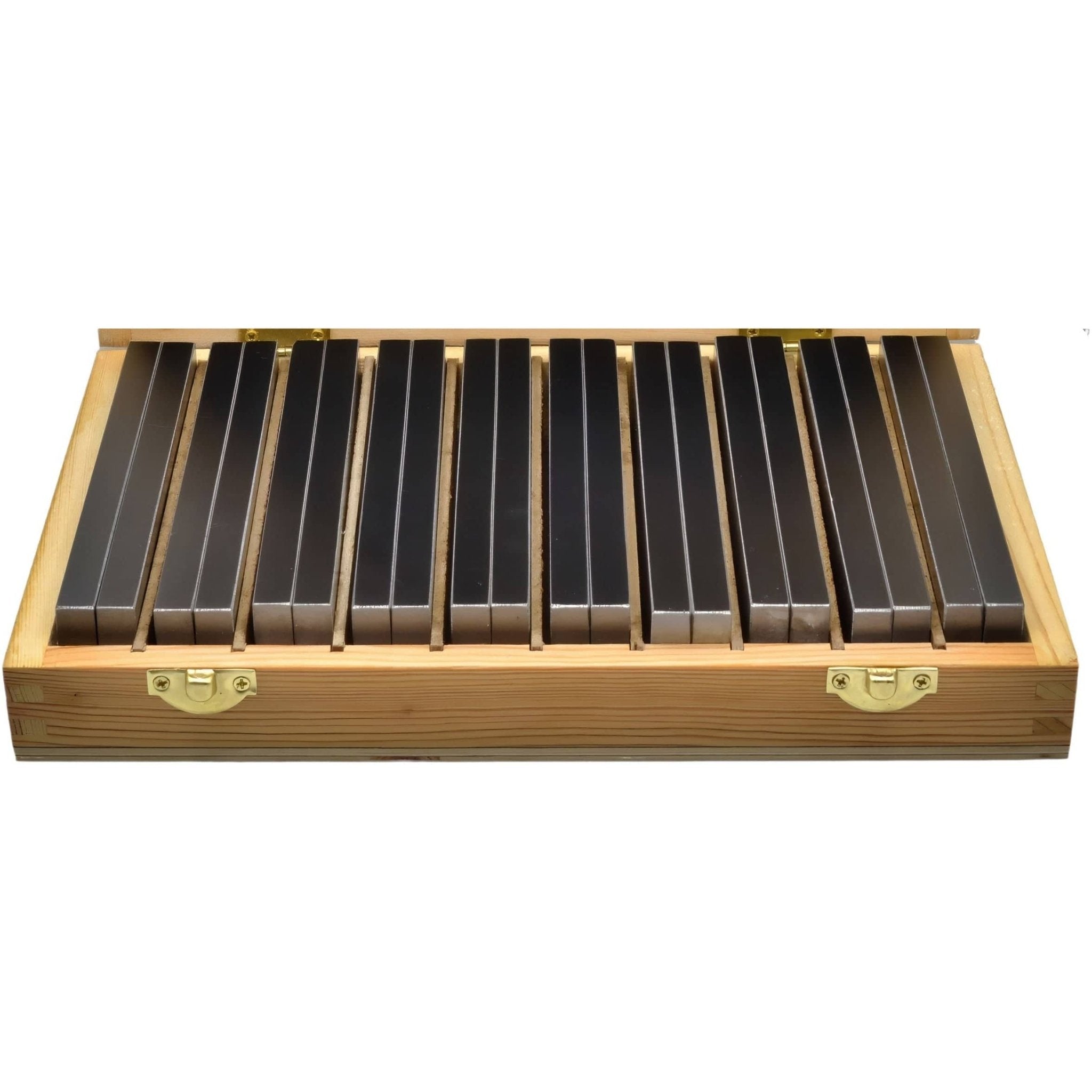 10 pairs Parallel Steel Gauge Block Set Ground Steel 20 plates 150mm Long - Twin Eagle Imports