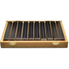 10 pairs Parallel Steel Gauge Block Set Ground Steel 20 plates 150mm Long - Twin Eagle Imports