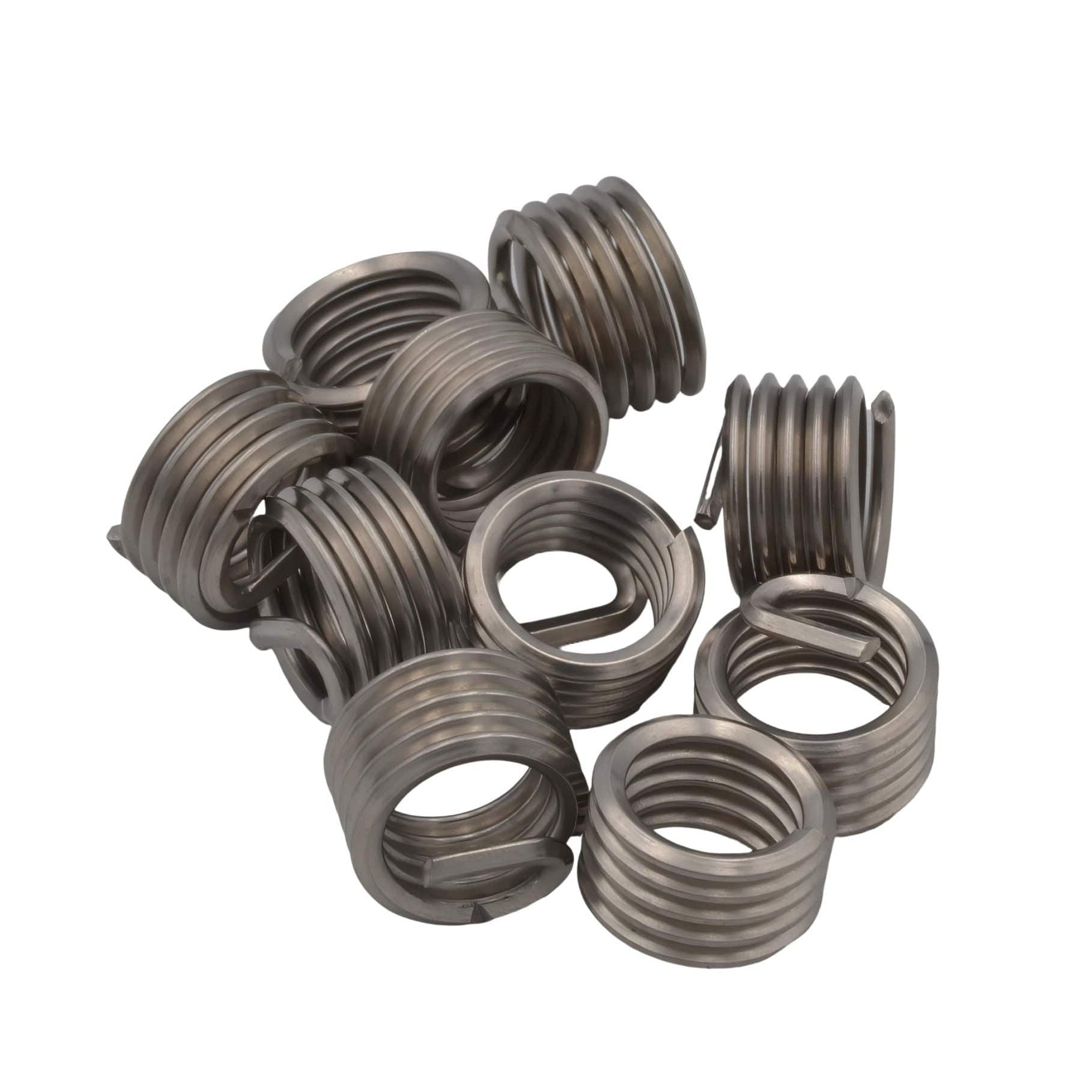 10 pcs Hepyc Stainless Steel Thread Insert UNC 1/2-13 1D DIN8140 2B - Twin Eagle Imports