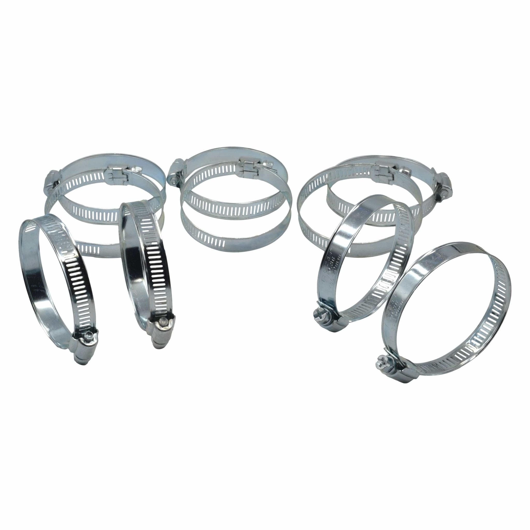 10 Piece 304 Stainless Steel 35-70mm Worm Drive Hose Clamp - Twin Eagle Imports