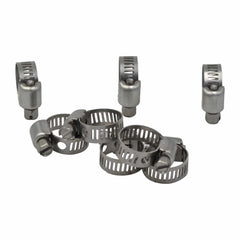 10 Piece 304 Stainless Steel 7-16mm Worm Drive Hose Clamp - Twin Eagle Imports