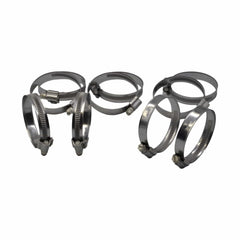 10 Piece Kale 304 Stainless Steel 40-60mm Worm Drive Hose Clamp - Twin Eagle Imports