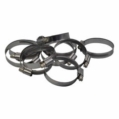 10 Piece Kale 304 Stainless Steel 40-60mm Worm Drive Hose Clamp - Twin Eagle Imports