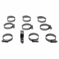 10 Piece Norma 304 Stainless Steel 30-45mm Worm Drive Hose Clamp - Twin Eagle Imports