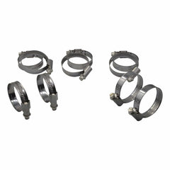 10 Piece Norma 304 Stainless Steel 30-45mm Worm Drive Hose Clamp - Twin Eagle Imports