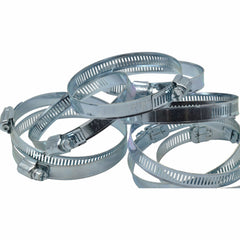 10 Piece Zinc Coated Steel 65-89mm Worm Drive Hose Clamp - Twin Eagle Imports