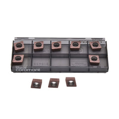 10pc Sandvik Coromant CCMT 09 T3 08-MM 1125 Turning Insert (Suitable for Stainless Steel, Medium Chipbreaker) - Twin Eagle Imports