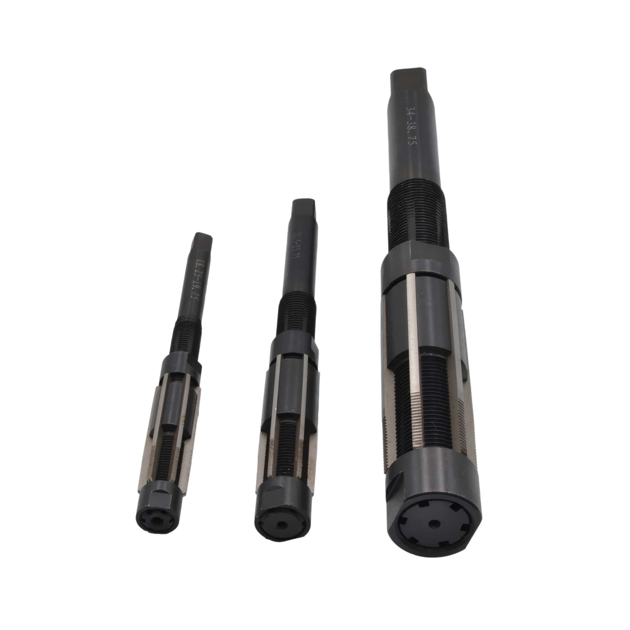 11 Piece Adjustable Hand Reamer Set 12.0-38.75mm in Wooden Storage Box - Twin Eagle Imports