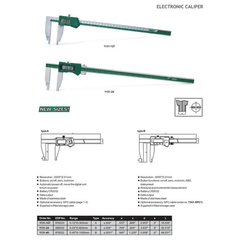 Insize Digital Caliper 0-300mm/0-12" Range Series 1131-127