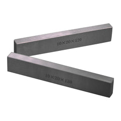 12 pairs Parallel Steel Gauge Block Set Ground Steel 24 plates 120mm Long - Twin Eagle Imports