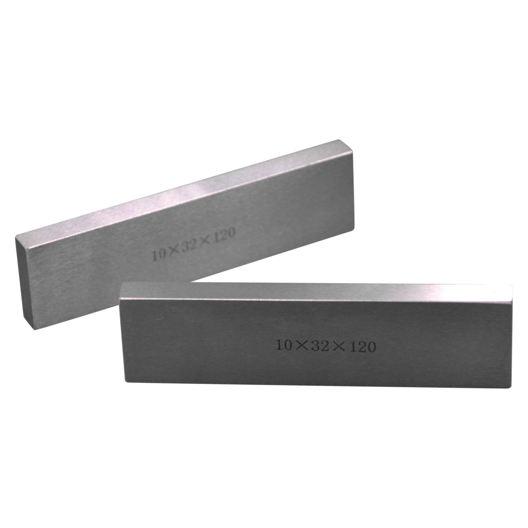 12 pairs Parallel Steel Gauge Block Set Ground Steel 24 plates 120mm Long - Twin Eagle Imports