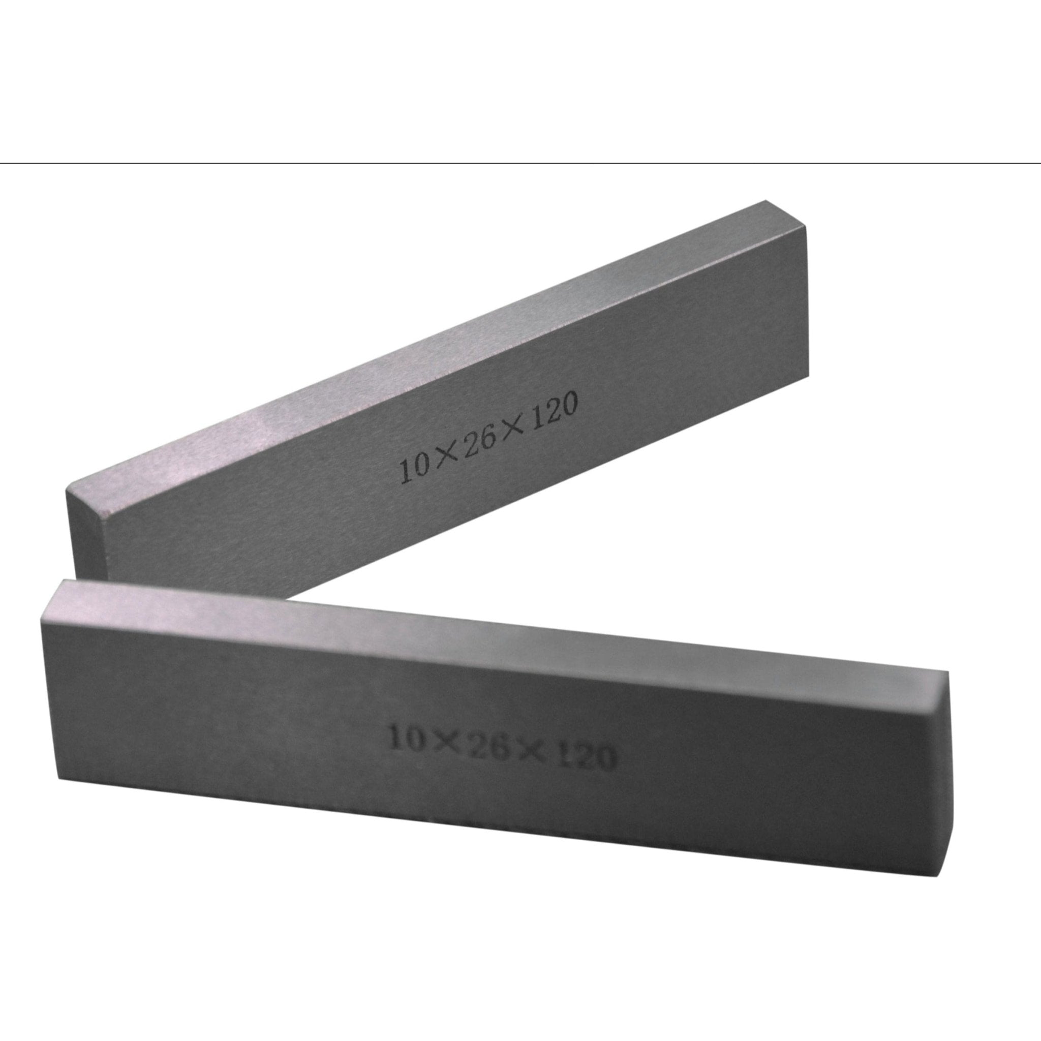 12 pairs Parallel Steel Gauge Block Set Ground Steel 24 plates 120mm Long - Twin Eagle Imports