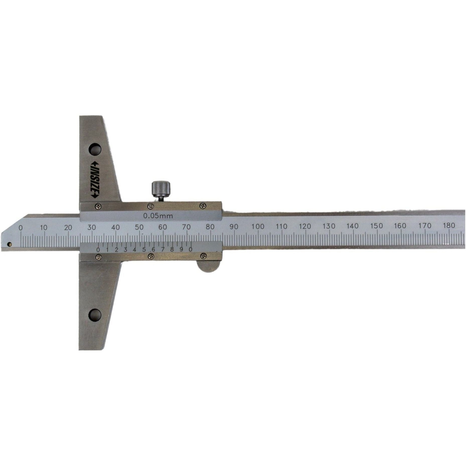 Insize Vernier Depth Gauge 0-200mm Range Series 1247-200